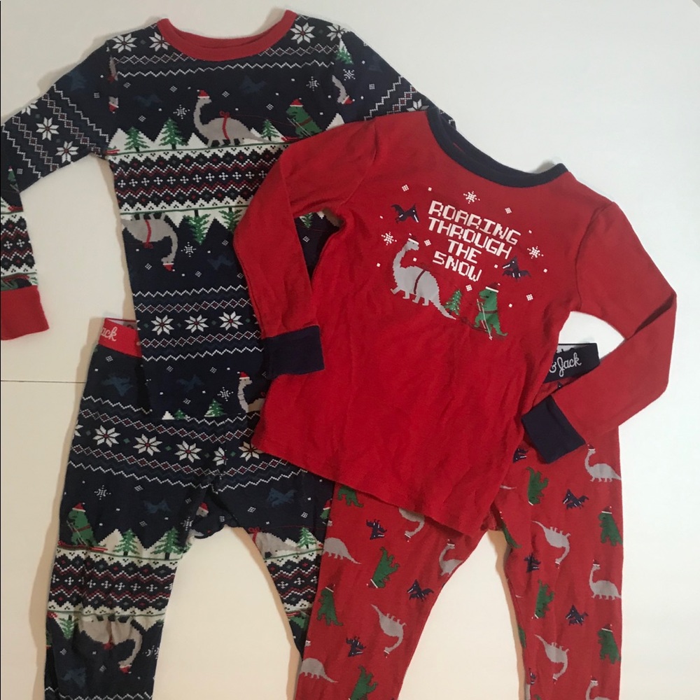 Cat & Jack/4T/Dino Christmas pajama sets